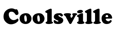 Coolsville Font Image