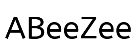 ABeeZee Font Image