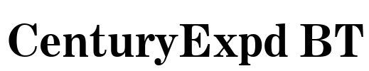 CenturyExpd BT Font Image