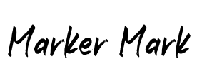 Marker Mark Font Image