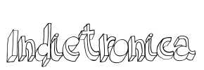 Indietronica Font Image