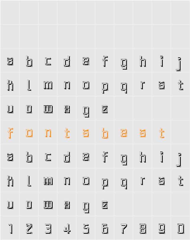 ArchitypoShadow Character Map