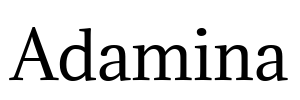 Adamina Font Image