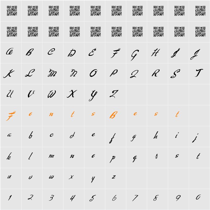 FantasticSeasons Character Map