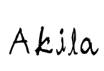 Akila Font Image