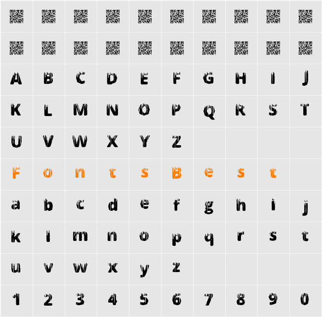 MeltFactory Character Map