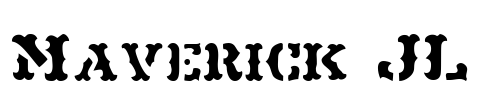 Maverick JL Font Image