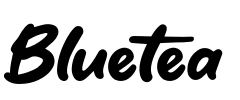 Bluetea Font Image