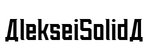 AlekseiSolidA Font Image