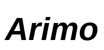 Arimo Font Image