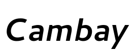 Cambay Font Image