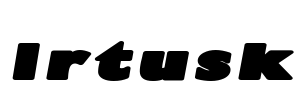 Irtusk Font Image