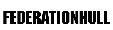 FederationHull Font Image