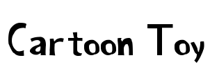 Cartoon Toy Font Image