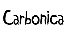 Carbonica Font Image