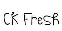 CK Fresh Font Image