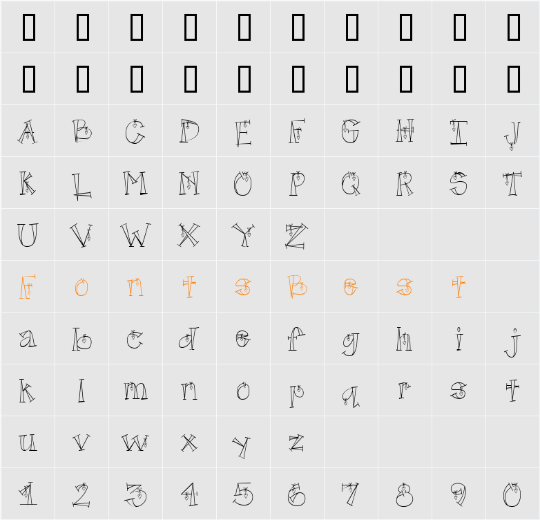 CK Hearts Character Map