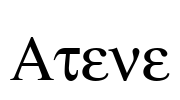 Atene Font Image