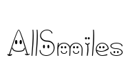 AllSmiles Font Image