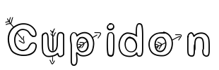 Cupidon Font Image