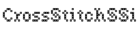 CrossStitchSSi Font Image