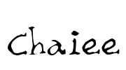 Chaiee Font Image