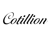 Cotillion Font Image