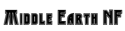 Middle Earth NF Font Image