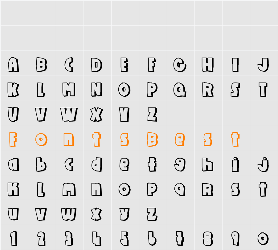 DIY Character Map