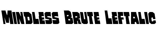 Mindless Brute Leftalic