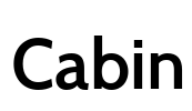 Cabin Font Image