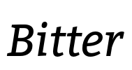 Bitter