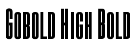 Gobold High Bold