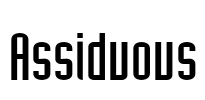 Assiduous Font Image