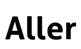 Aller Font Image