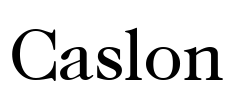 Caslon