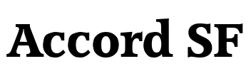 Accord SF Font Image