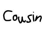 Cousin Font Image