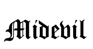 Midevil Font Image