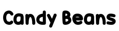 Candy Beans Font Image