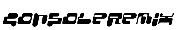 ConsoleRemix Font Image