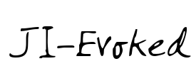 JI-Evoked Font Image