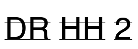 DR HH 2 Font Image