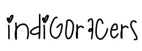 IndigoRacers Font Image