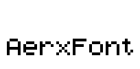 AerxFont Font Image