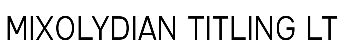 Mixolydian Titling Lt