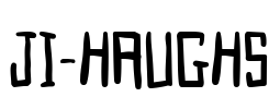 JI-Haughs Font Image