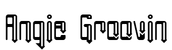 Angie Groovin Font Image