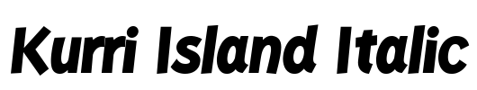 Kurri Island Italic