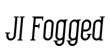 JI-Fogged Font Image